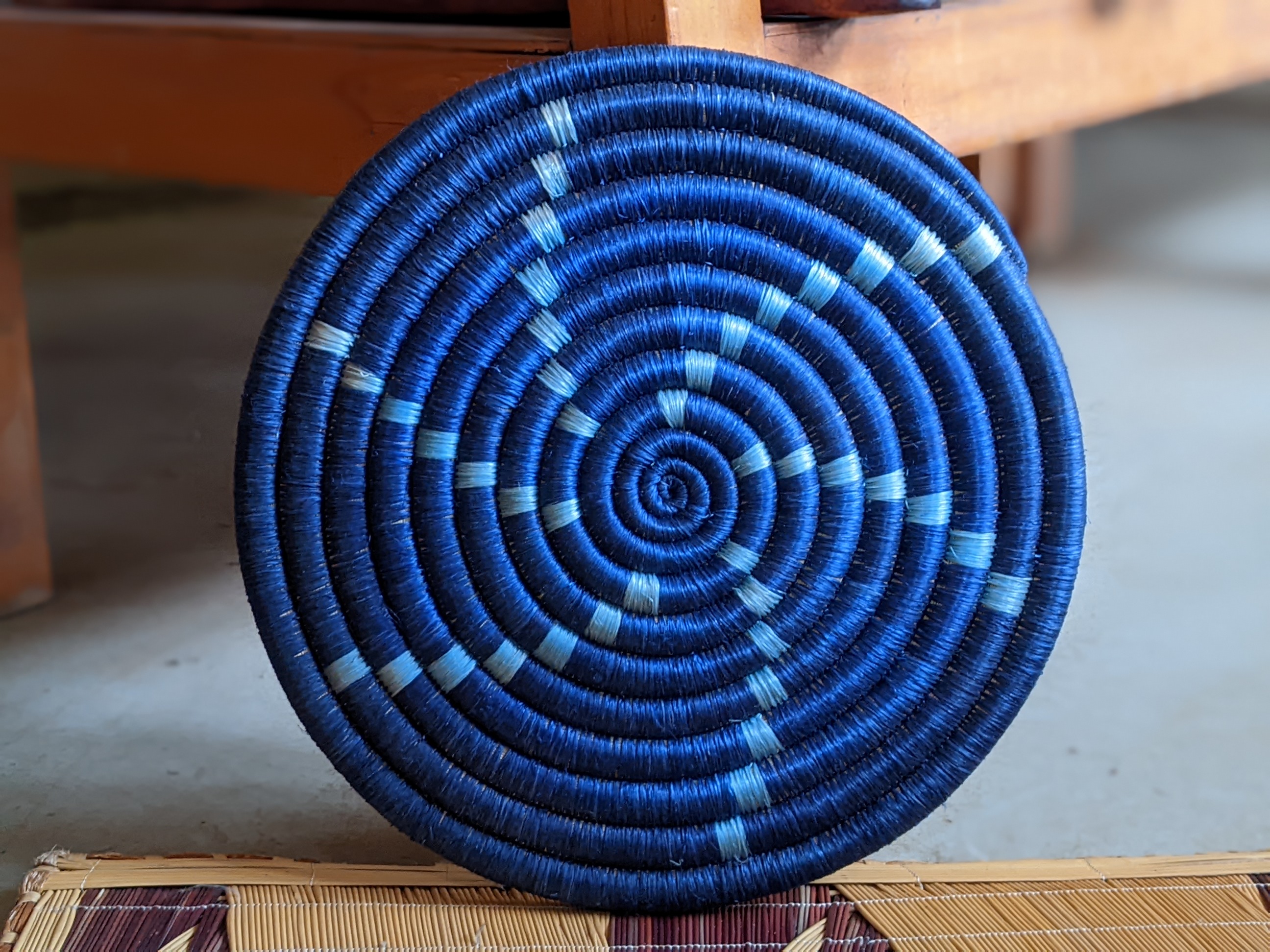 Handwoven Decorative Basket Wall Set